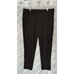 Lululemon Commission Pants Mens‎ 40 Black Warpstreme Classic Stretch